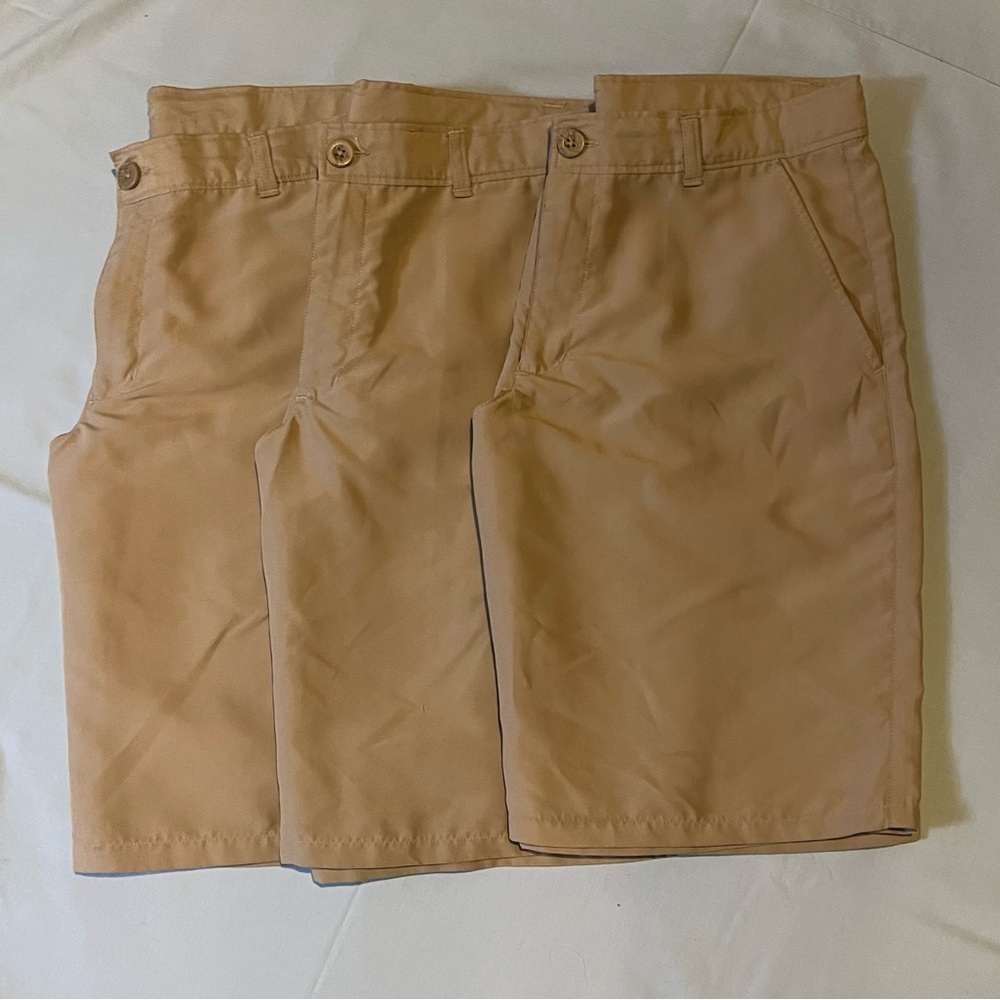 Bundle of 3 Chaps Boys Khaki Shorts